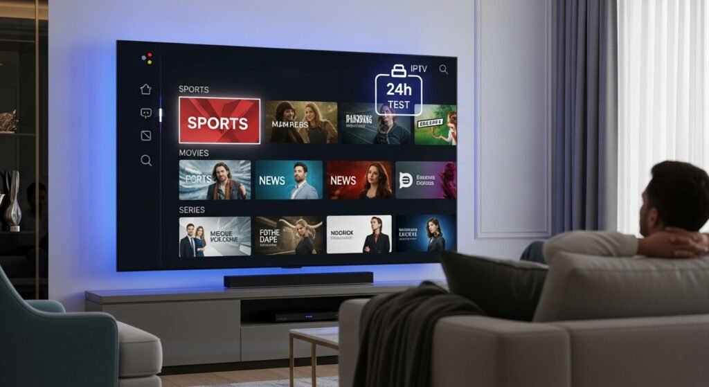 iptv test 24h