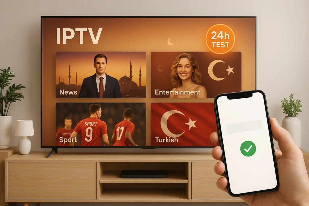 IPTV Test 24 Saat